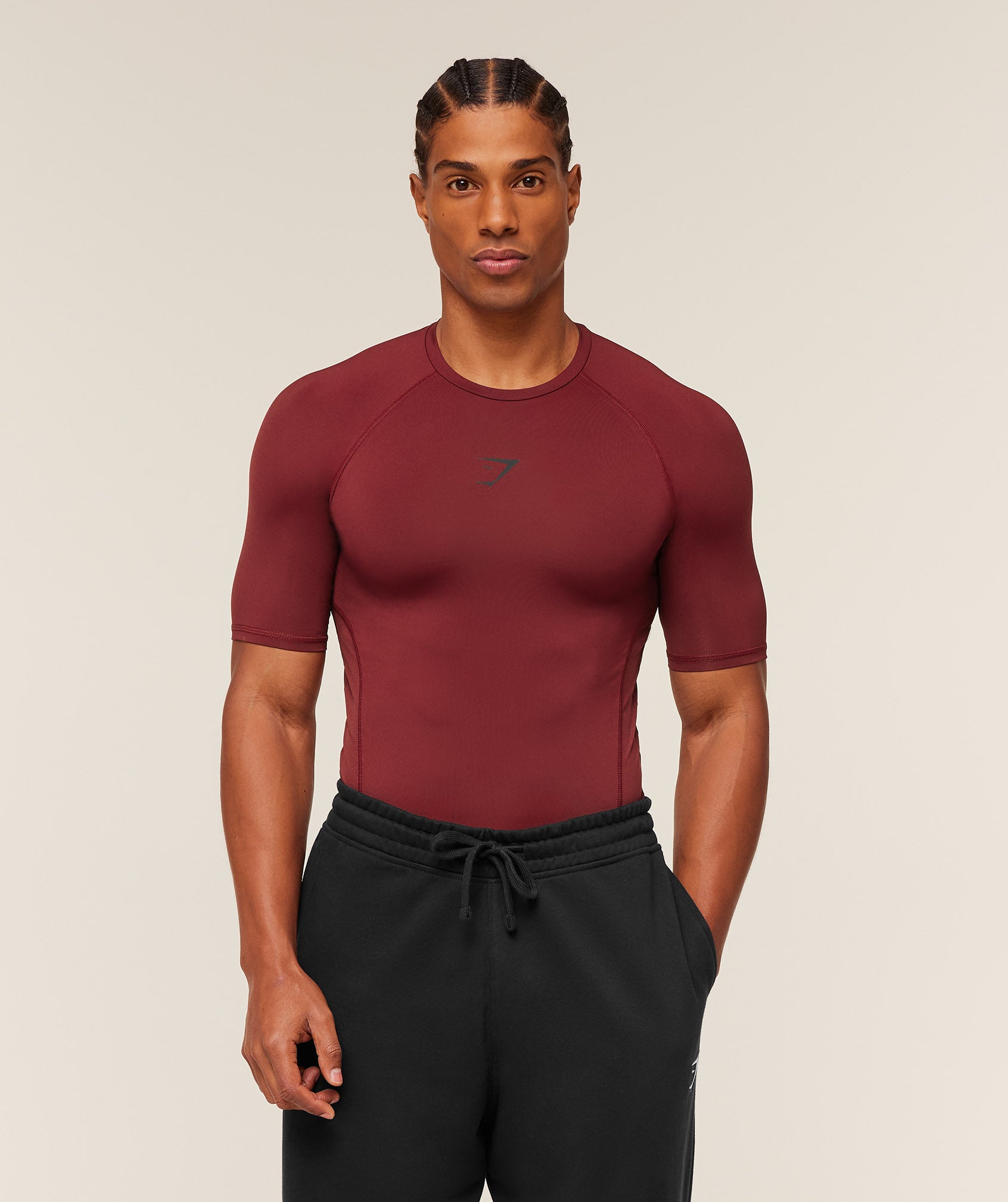 Element Baselayer T-Shirt in Sets Red